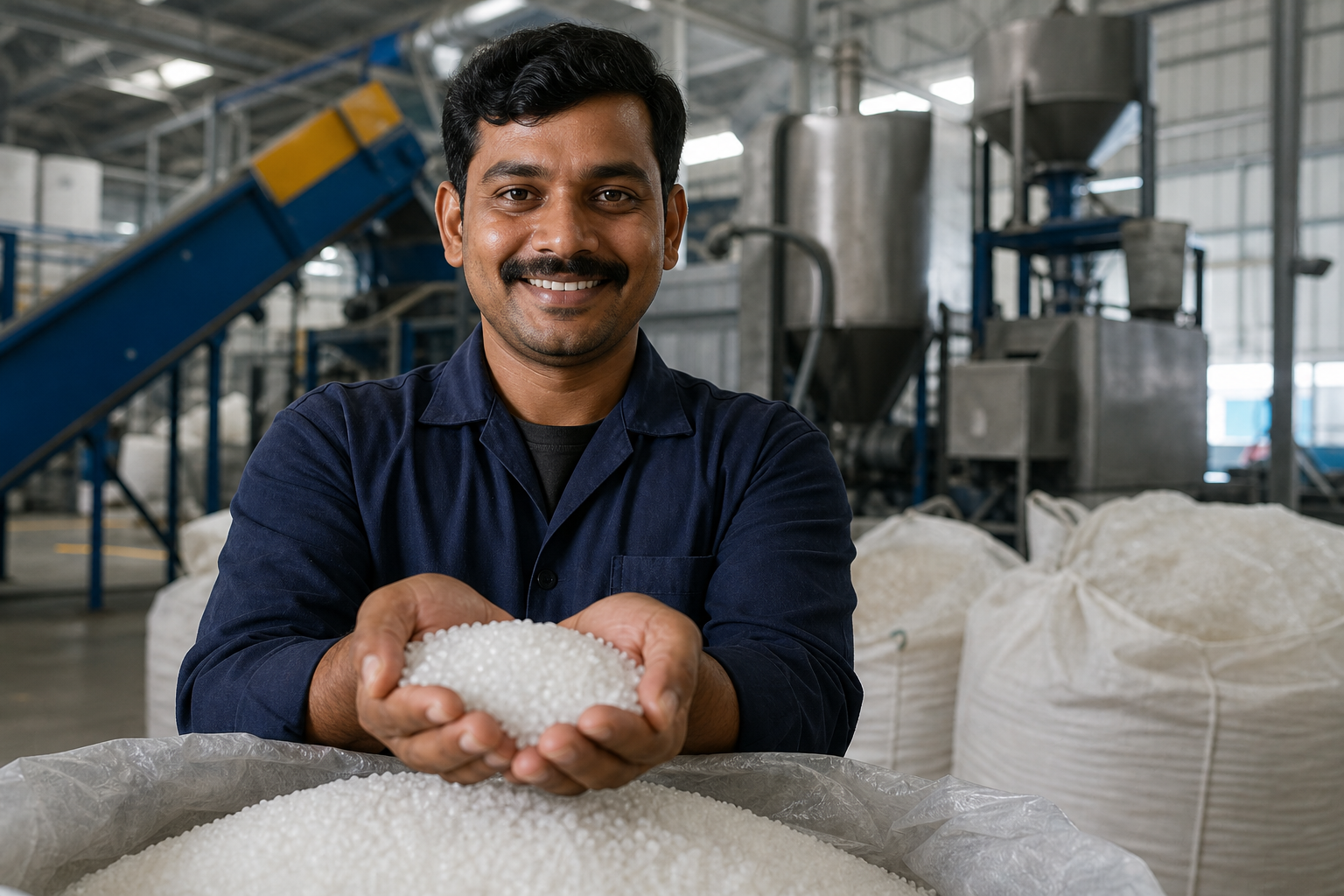 HDPE granules